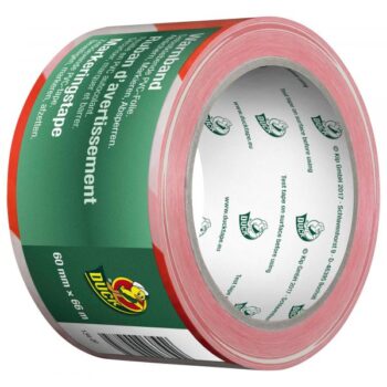 Duck Tape Warnband 60 mm x 66 m rot weiß