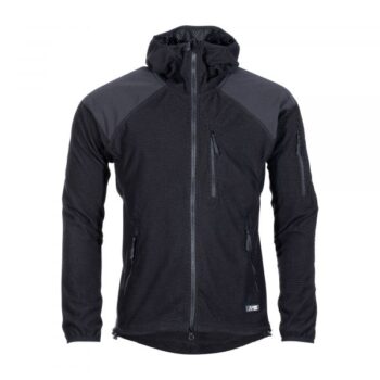 AB Fleecejacke Fleece Hoodie Delta schwarz