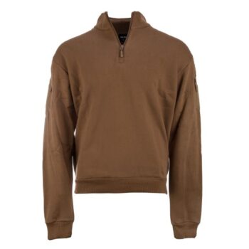 Mil-Tec Tactical Sweatshirt mit Zipper dark coyote