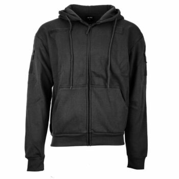 Mil-Tec Tactical Kapuzenjacke schwarz