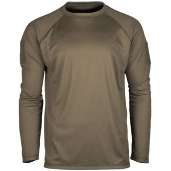 Mil-Tec Tactical Quickdry Langarmshirt oliv