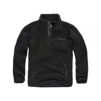 Brandit Troyer Teddyfleece schwarz