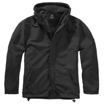 Brandit Windbreaker Frontzip schwarz