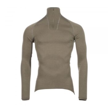 Woolpower Unterhemd Zip Turtleneck Lite pine green