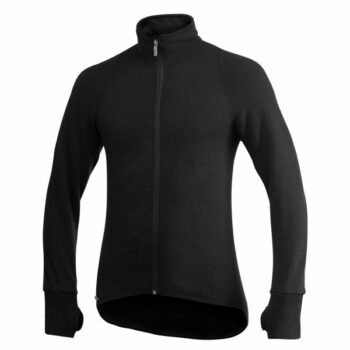 Woolpower Jacke Full Zip 600 schwarz