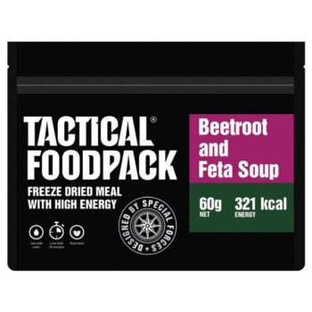 Tactical Foodpack Outdoor Nahrung Rote-Bete-Suppe mit Feta