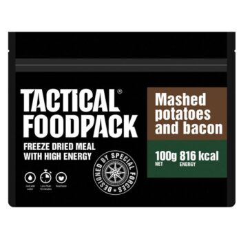 Tactical Foodpack Outdoor Nahrung Kartoffelbrei mit Schinken