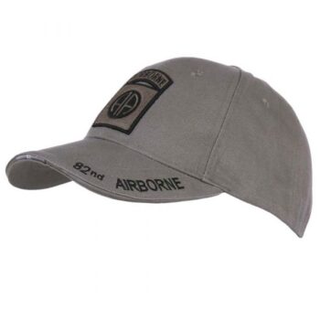 Fostex Garments Baseball Cap 82nd Airborne grau