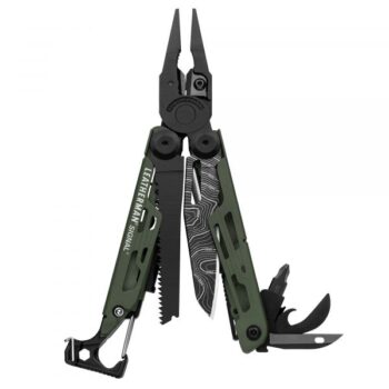 Leatherman Multitool Signal green topo