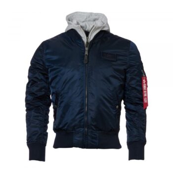 Alpha Industries Fliegerjacke MA-1 D-Tec rep.blue