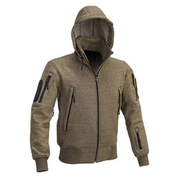 Defcon 5 Hoodie od green melange