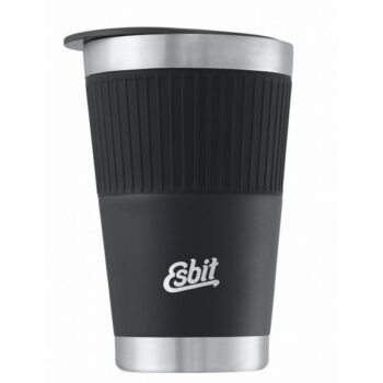 Esbit Thermobecher Sculptor Manschette 0.55 L schwarz