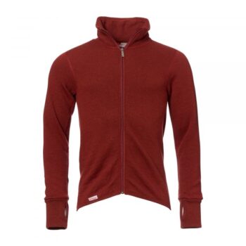 Woolpower Jacke Full Zip 400 rust red