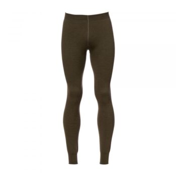 Woolpower Unterhose Long Johns 400 ohne Eingriff pine green