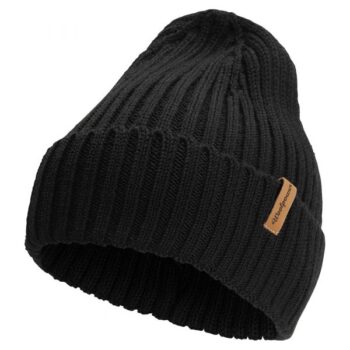 Woolpower Beanie Rib schwarz