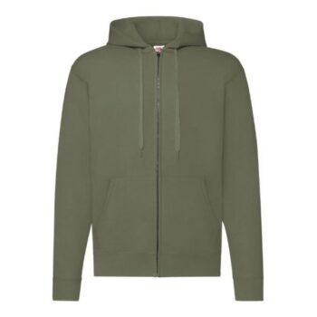 Fruit of the Loom Kapuzenjacke Classic Hooded oliv