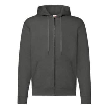 Fruit of the Loom Kapuzenjacke Classic Hooded graphit