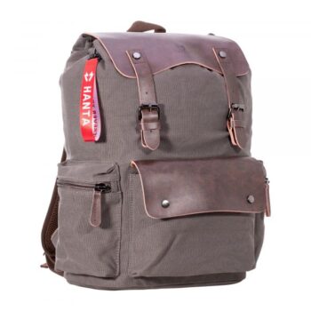 Hanta Nature Rucksack Canvas 25 L grau