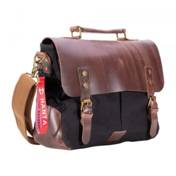 Hanta Nature Tasche Messenger Bag schwarz