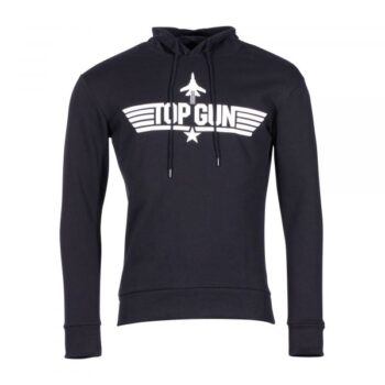 Top Gun Kapuzenpullover Hoodie schwarz