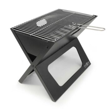 Origin Outdoors Klappgrill BBQ 47 x 29 cm schwarz