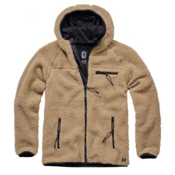 Brandit Jacke Teddyfleece Worker Jacket camel