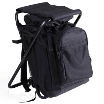 Mil-Tec Ansitzrucksack mit Hocker schwarz