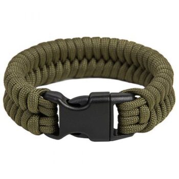 EDCX Fallschirmleinen-Armband Fish army green