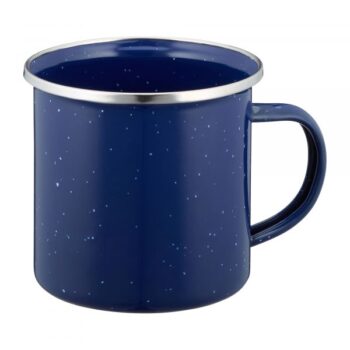 AB Emaille Tasse 330 ml blau