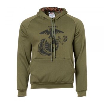 7.62 Design Hoodie USMC EGA Marpat mil green