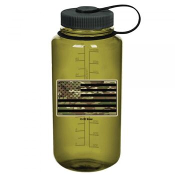 7.62 Design Trinkflasche Nalgene 501 Camo Flag 950 ml oliv