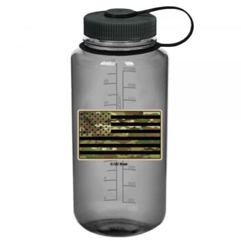 7.62 Design Trinkflasche Nalgene 501 Camo Flag 950 ml smoke