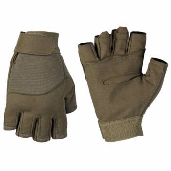 Mil-Tec Handschuhe Halbfinger Army Fingerlinge oliv