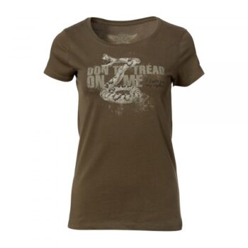 720gear T-Shirt Don‘t tread on me army Frauen