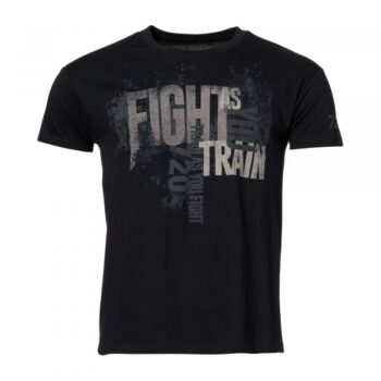 720gear T-Shirt Fight as you train schwarz