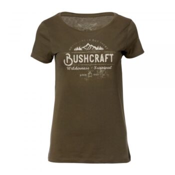 720gear T-Shirt Bushcraft Wilderness Survival army Frauen