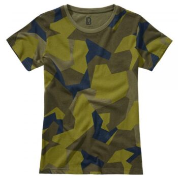 Brandit T-Shirt swedish camo Frauen