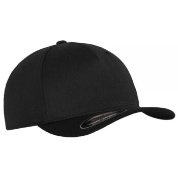 Flexfit Cap 5 Panel Cap schwarz