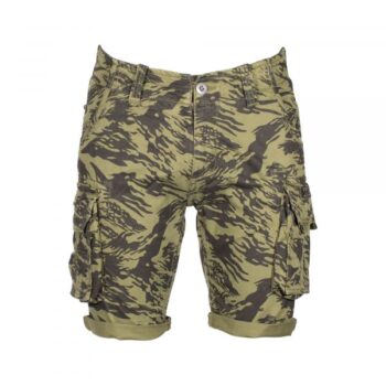 Alpha Industries Short Crew Short Camo brushstroke green