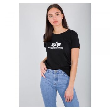 Alpha Industries T-Shirt New Basic schwarz Frauen