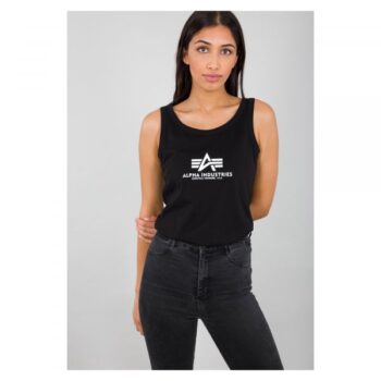 Alpha Industries Tank Top Basic Tank schwarz Frauen