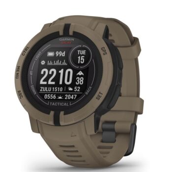 Garmin Smartwatch Instinct 2 Solar Tactical Edition hellbraun