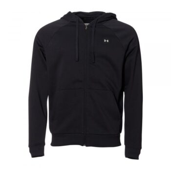 Under Armour Hoodie Rival Fleece Full Zip schwarz