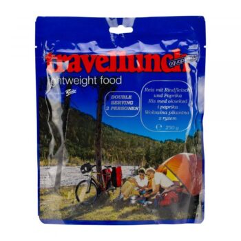 Travellunch Reis mit Rindfleisch und Paprika 2er Packung