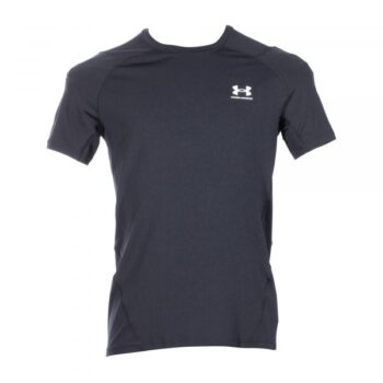 Under Armour Shirt HeatGear Armour Fitted Short Sleeve schwarz