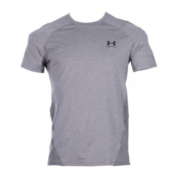 Under Armour Shirt HeatGear Armour Fitted Short Sleeve grau