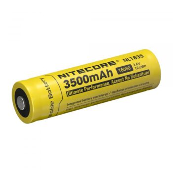 Nitecore Li-Ion Akku Typ 18650 3500mAh NL1835 gelb