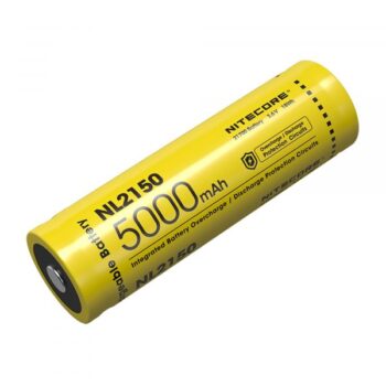 Nitecore Li-Ion Akku Typ 21700 5000mAh NL2150 gelb