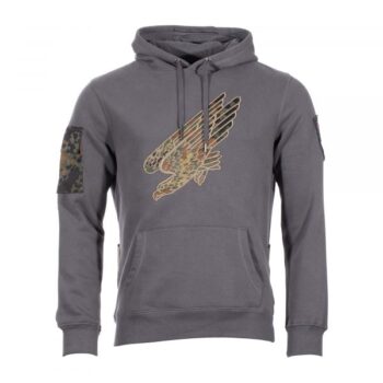 Hoodie Bundeswehr Adler grau