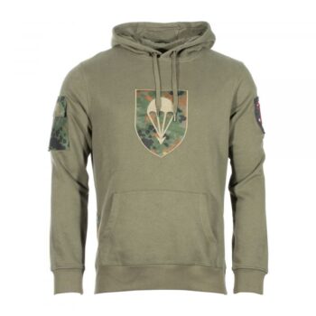 Hoodie Bundeswehr Fallschirm oliv